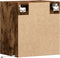 vidaXL - Tv-wandmeubels - met - LED - 2 - st - 41x31x45 - cm - gerookt - eikenkleurig