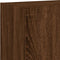 vidaXL - Tv-wandmeubels - met - LED - 2 - st - 60x35x41 - cm - bruin - eikenkleur