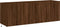 vidaXL - Tv-wandmeubels - met - LED - 2 - st - 60x35x41 - cm - bruin - eikenkleur