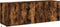 vidaXL - Tv-wandmeubels - met - LED - 2 - st - 60x35x41 - cm - gerookt - eikenkleurig