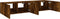 vidaXL - Tv-wandmeubels - met - LED - 2 - st - 80x35x31 - cm - gerookt - eikenkleurig