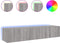 vidaXL - Tv-wandmeubels - met - LED - 2 - st - 80x35x31 - cm - grijs - sonoma