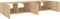 vidaXL - Tv-wandmeubels - met - LED - 2 - st - 80x35x31 - cm - sonoma - eikenkleurig