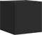 vidaXL - Tv-wandmeubels - met - LED-verlichting - 2 - st - 30,5x35x30 - cm - zwart