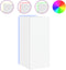 vidaXL - Tv-wandmeubels - met - LED-verlichting - 2 - st - 30,5x35x70 - cm - wit