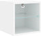 vidaXL - Tv-wandmeubels - met - LED-verlichting - 2 - st - 30x28,5x30 - cm - wit