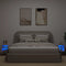 vidaXL - Tv-wandmeubels - met - LED-verlichting - 2 - st - 30x28,5x30 - cm - wit