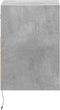 vidaXL - Tv-wandmeubels - met - LED-verlichting - 2 - st - 41x31x45 - cm - betongrijs