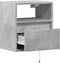 vidaXL - Tv-wandmeubels - met - LED-verlichting - 2 - st - 41x31x45 - cm - betongrijs