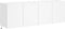 vidaXL - Tv-wandmeubels - met - LED-verlichting - 2 - st - 60x35x41 - cm - wit