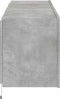 vidaXL - Tv-wandmeubels - met - LED-verlichting - 2 - st - 60x35x41 - cm - betongrijs