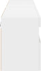 vidaXL - Tv-wandmeubels - met - LED-verlichting - 2 - st - 80x30x40 - cm - wit