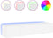 vidaXL - Tv-wandmeubels - met - LED-verlichting - 2 - st - 80x35x31 - cm - wit
