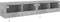 vidaXL - Tv-wandmeubels - met - LED-verlichting - 2 - st - 80x35x31 - cm - betongrijs