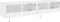 vidaXL - Tv-wandmeubels - met - LED-verlichting - 2 - st - 80x35x31 - cm - wit