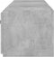 vidaXL - Tv-wandmeubels - met - LED-verlichting - 2 - st - 80x35x31 - cm - betongrijs