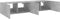 vidaXL - Tv-wandmeubels - met - LED-verlichting - 2 - st - 80x35x31 - cm - betongrijs