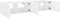 vidaXL - Tv-wandmeubels - met - LED-verlichting - 2 - st - 80x35x31 - cm - wit