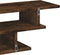 vidaXL - Tv-wandmeubelset - bewerkt - hout - gerookt - eikenkleurig