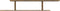 vidaXL - Tv-wandschap - 125x18x23 - cm - bewerkt - hout - gerookt - eikenkleurig