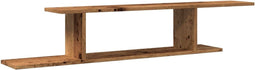 vidaXL - Tv-wandschap - 125x18x23 - cm - bewerkt - hout - oud - houtkleurig
