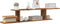 vidaXL - Tv-wandschap - 125x18x23 - cm - bewerkt - hout - oud - houtkleurig