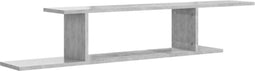 vidaXL - Tv-wandschap - 125x18x23 - cm - spaanplaat - betongrijs