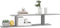 vidaXL - Tv-wandschap - 125x18x23 - cm - spaanplaat - betongrijs