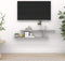 vidaXL - Tv-wandschap - 125x18x23 - cm - spaanplaat - betongrijs