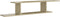 vidaXL - Tv-wandschap - 125x18x23 - cm - spaanplaat - sonoma - eikenkleurig