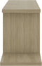 vidaXL - Tv-wandschap - 125x18x23 - cm - spaanplaat - sonoma - eikenkleurig