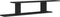 vidaXL - Tv-wandschap - 125x18x23 - cm - spaanplaat - zwart