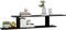 vidaXL - Tv-wandschap - 125x18x23 - cm - spaanplaat - zwart