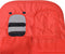 vidaXL - Tweelingwagen - staal - rood - en - zwart
