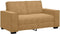 vidaXL - Tweezitsbank - 120 - cm - fluweel - bruin