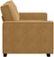vidaXL - Tweezitsbank - 120 - cm - fluweel - bruin
