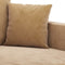 vidaXL - Tweezitsbank - 120 - cm - fluweel - bruin