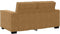 vidaXL - Tweezitsbank - 120 - cm - fluweel - bruin