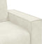 vidaXL - Tweezitsbank - 120 - cm - fluweel - crèmekleurig