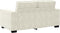 vidaXL - Tweezitsbank - 120 - cm - fluweel - crèmekleurig