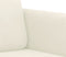 vidaXL - Tweezitsbank - 120 - cm - fluweel - crèmekleurig