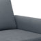 vidaXL - Tweezitsbank - 120 - cm - fluweel - donkergrijs