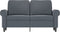 vidaXL - Tweezitsbank - 120 - cm - fluweel - donkergrijs