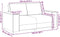 vidaXL - Tweezitsbank - 120 - cm - fluweel - donkergrijs