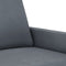 vidaXL - Tweezitsbank - 120 - cm - fluweel - donkergrijs