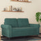 vidaXL - Tweezitsbank - 120 - cm - fluweel - donkergroen