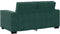 vidaXL - Tweezitsbank - 120 - cm - fluweel - donkergroen