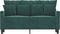 vidaXL - Tweezitsbank - 120 - cm - fluweel - donkergroen
