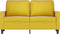 vidaXL - Tweezitsbank - 120 - cm - fluweel - geel