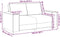vidaXL - Tweezitsbank - 120 - cm - fluweel - geel